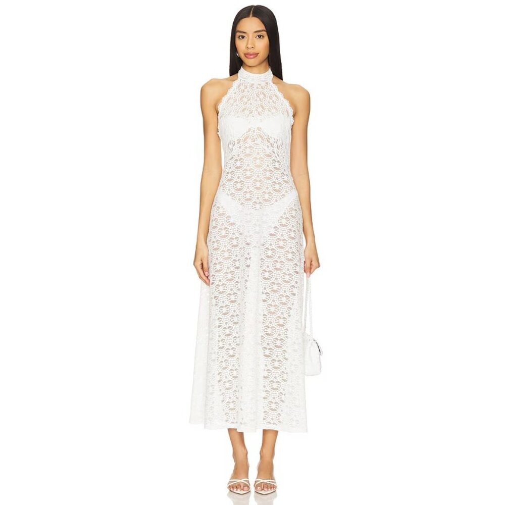 Only Hearts Dianna Gown in Off White